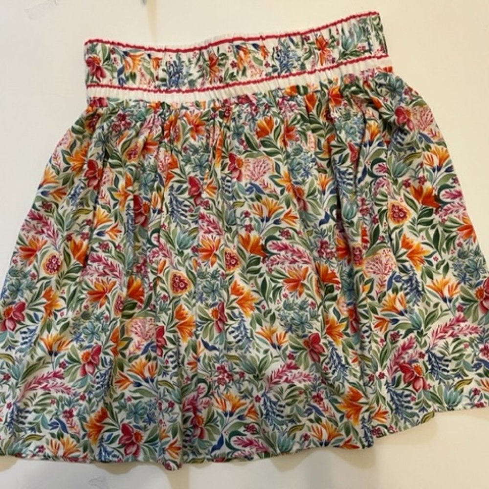 NWT Rachel Zoe Floral Print Miniskirt Size S